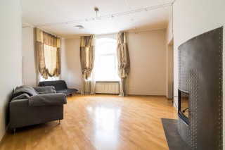 apartment with a fireplace for rent Petrogradsky district St-Petersburg