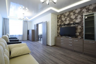 stylish 4-room apartment to let modern complex St-Petersburg